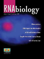 Cover image for RNA Biology, Volume 1, Issue 2, 2004