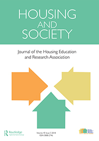 Cover image for Housing and Society, Volume 45, Issue 3, 2018