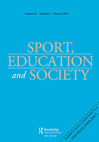 Cover image for Sport, Education and Society, Volume 24, Issue 2, 2019