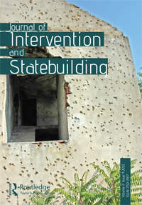 Cover image for Journal of Intervention and Statebuilding, Volume 17, Issue 4, 2023