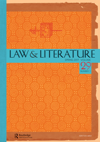 Cover image for Law & Literature, Volume 29, Issue 1, 2017