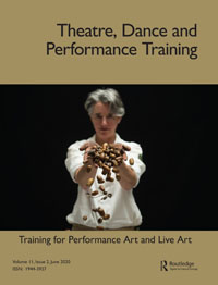 Cover image for Theatre, Dance and Performance Training, Volume 11, Issue 2, 2020