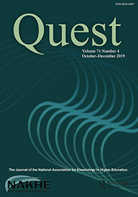 Cover image for Quest, Volume 71, Issue 4, 2019