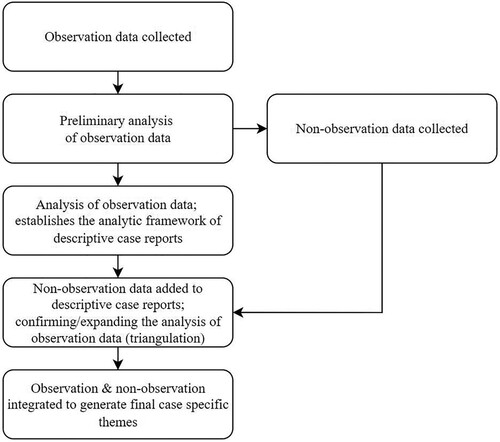 Figure 1. Data collection and analysis workflow.