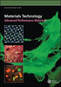 Cover image for Materials Technology, Volume 32, Issue 13, 2017