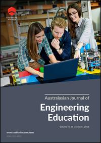 Cover image for Australasian Journal of Engineering Education, Volume 20, Issue 1, 2015