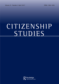 Cover image for Citizenship Studies, Volume 21, Issue 2, 2017