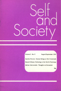 Cover image for Self & Society, Volume 7, Issue 8, 1979