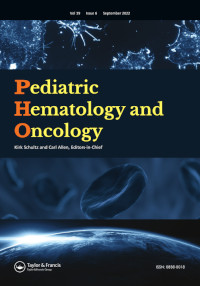 Cover image for Pediatric Hematology and Oncology, Volume 39, Issue 6, 2022