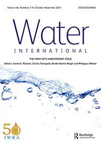 Cover image for Water International, Volume 46, Issue 7-8, 2021