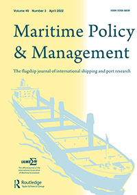 Cover image for Maritime Policy & Management, Volume 49, Issue 3, 2022