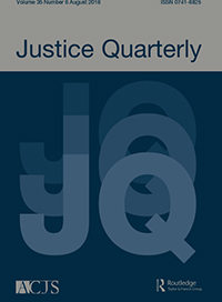 Cover image for Justice Quarterly, Volume 24, Issue 1, 2007