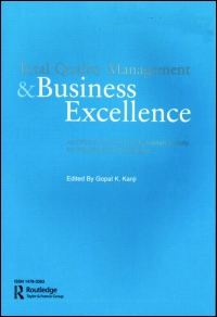 Cover image for Total Quality Management & Business Excellence, Volume 10, Issue 1, 1999