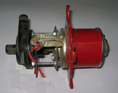 Figure 9 Actual photograph of the modified PMDC motor.