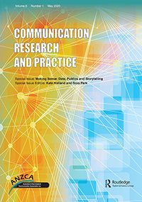Cover image for Communication Research and Practice, Volume 6, Issue 1, 2020