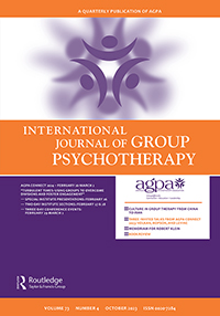 Cover image for International Journal of Group Psychotherapy, Volume 73, Issue 4, 2023