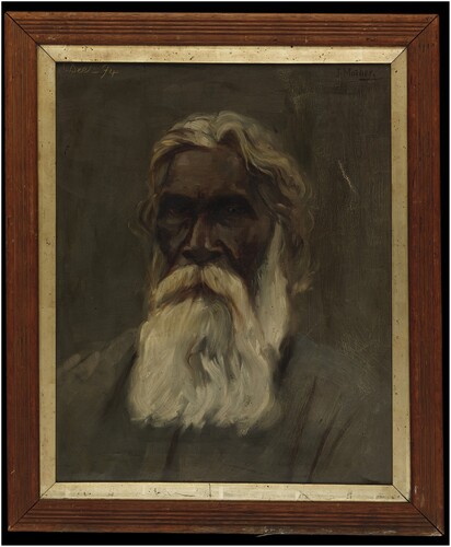 Figure 2. John Mather, Portrait of Barak (1894), oil painting (colour), X 81437. Source Museums Victoria.