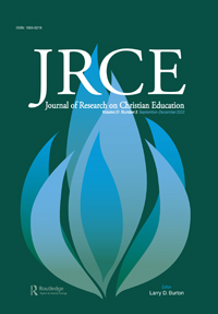 Cover image for Journal of Research on Christian Education, Volume 31, Issue 3, 2022