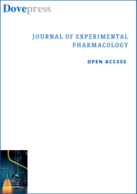 Cover image for Journal of Experimental Pharmacology, Volume 14, 2022