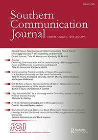 Cover image for Southern Communication Journal, Volume 84, Issue 2, 2019