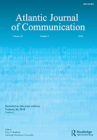 Cover image for Atlantic Journal of Communication, Volume 26, Issue 3, 2018