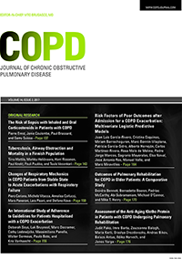 Cover image for COPD: Journal of Chronic Obstructive Pulmonary Disease, Volume 14, Issue 2, 2017