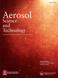 Cover image for Aerosol Science and Technology, Volume 56, Issue 4, 2022