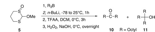 Scheme 5. Induction of the third migration via a Pummerer rearrangement.