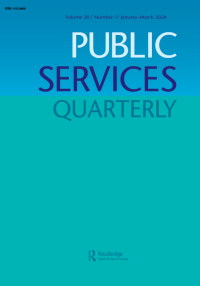 Cover image for Public Services Quarterly, Volume 20, Issue 1, 2024