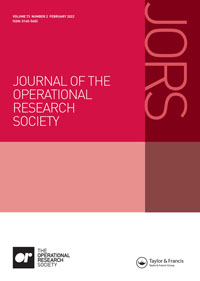 Cover image for Journal of the Operational Research Society, Volume 73, Issue 2, 2022