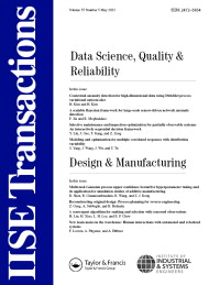 Cover image for IISE Transactions, Volume 55, Issue 5, 2023