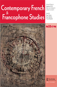 Cover image for Contemporary French and Francophone Studies, Volume 22, Issue 4, 2018