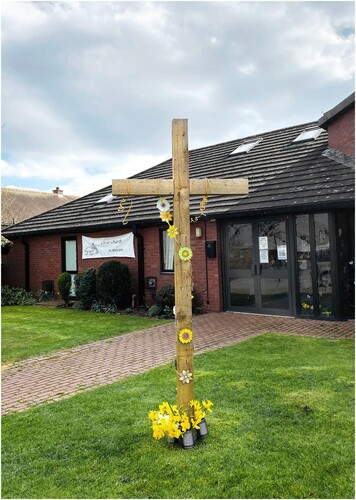 FIGURE 5. [untitled] Cross at Christ Church Brownsover, Rugby, 2021. Photography by Zoe Little.