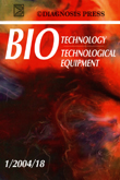 Cover image for Biotechnology & Biotechnological Equipment, Volume 18, Issue 1, 2004