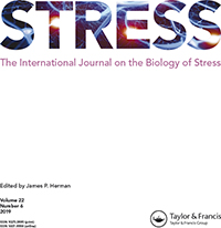 Cover image for Stress, Volume 22, Issue 6, 2019