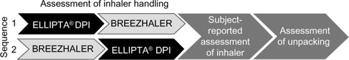 Figure 1 Study schema showing the crossover design and sequence of activities undertaken.