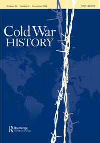 Cover image for Cold War History, Volume 16, Issue 4, 2016