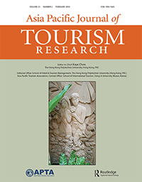 Cover image for Asia Pacific Journal of Tourism Research, Volume 23, Issue 2, 2018
