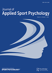 Cover image for Journal of Applied Sport Psychology, Volume 34, Issue 1, 2022