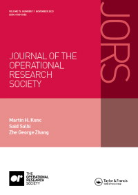 Cover image for Journal of the Operational Research Society, Volume 74, Issue 11, 2023