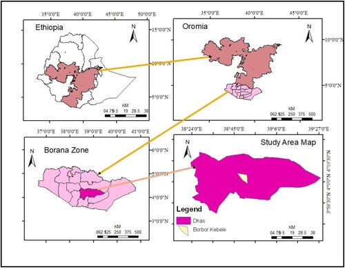 Figure 1. Map of the study area.