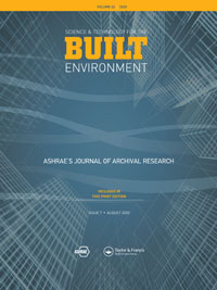 Cover image for Science and Technology for the Built Environment, Volume 26, Issue 7, 2020