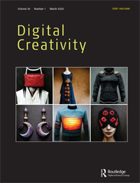 Cover image for Digital Creativity, Volume 34, Issue 1, 2023