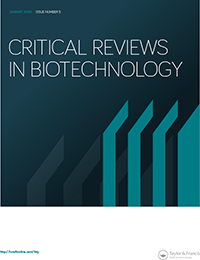 Cover image for Critical Reviews in Biotechnology, Volume 40, Issue 5, 2020