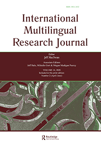 Cover image for International Multilingual Research Journal, Volume 14, Issue 2, 2020