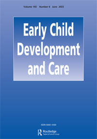 Cover image for Early Child Development and Care, Volume 193, Issue 6, 2023