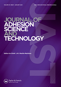 Cover image for Journal of Adhesion Science and Technology, Volume 35, Issue 1, 2021