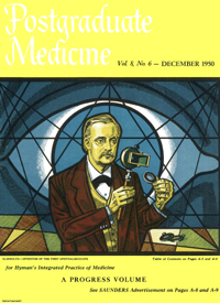 Cover image for Postgraduate Medicine, Volume 8, Issue 6, 1950