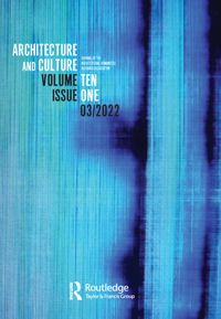 Cover image for Architecture and Culture, Volume 10, Issue 1, 2022