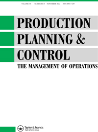 Cover image for Production Planning & Control, Volume 33, Issue 15, 2022